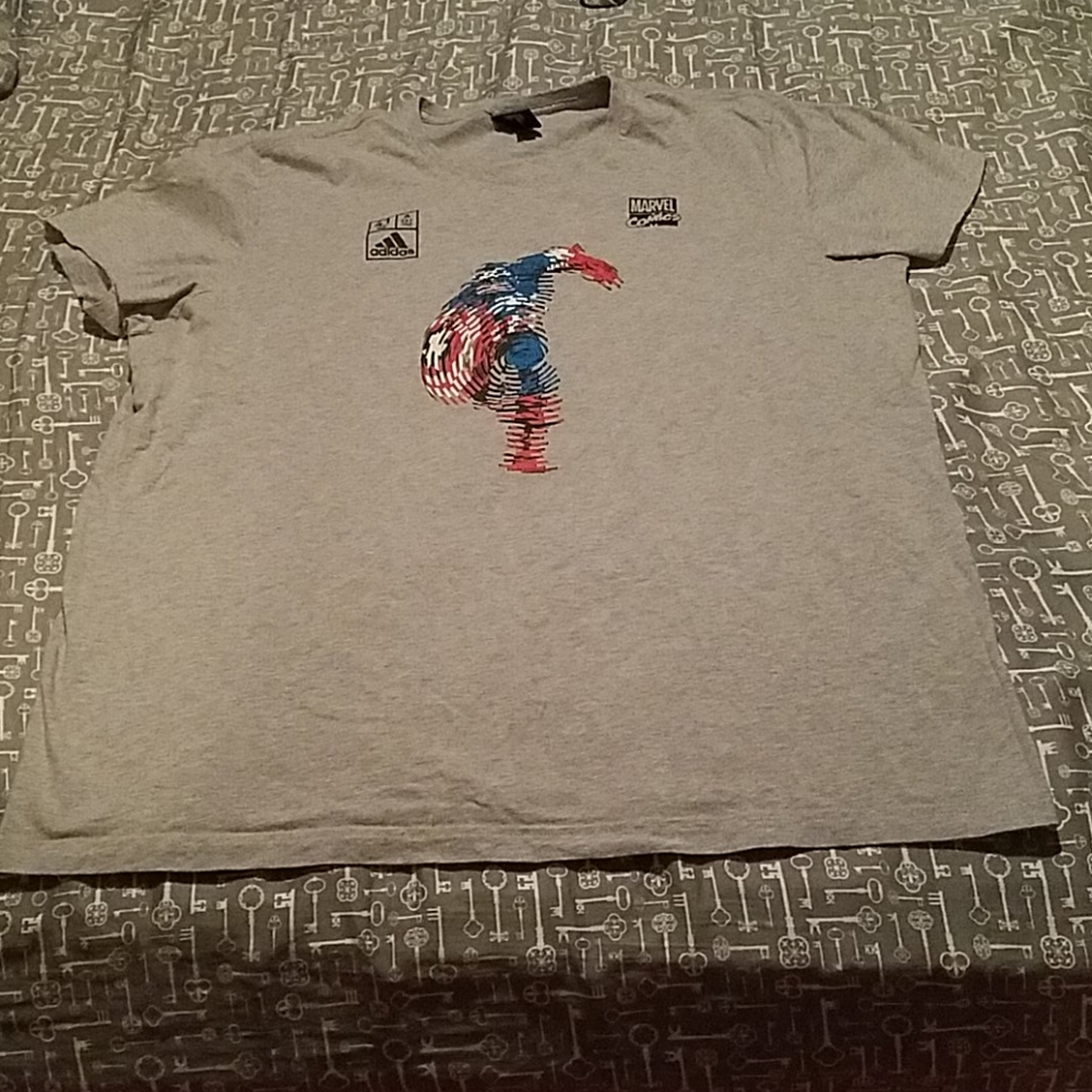 Men's Adidas Captain America Tee
